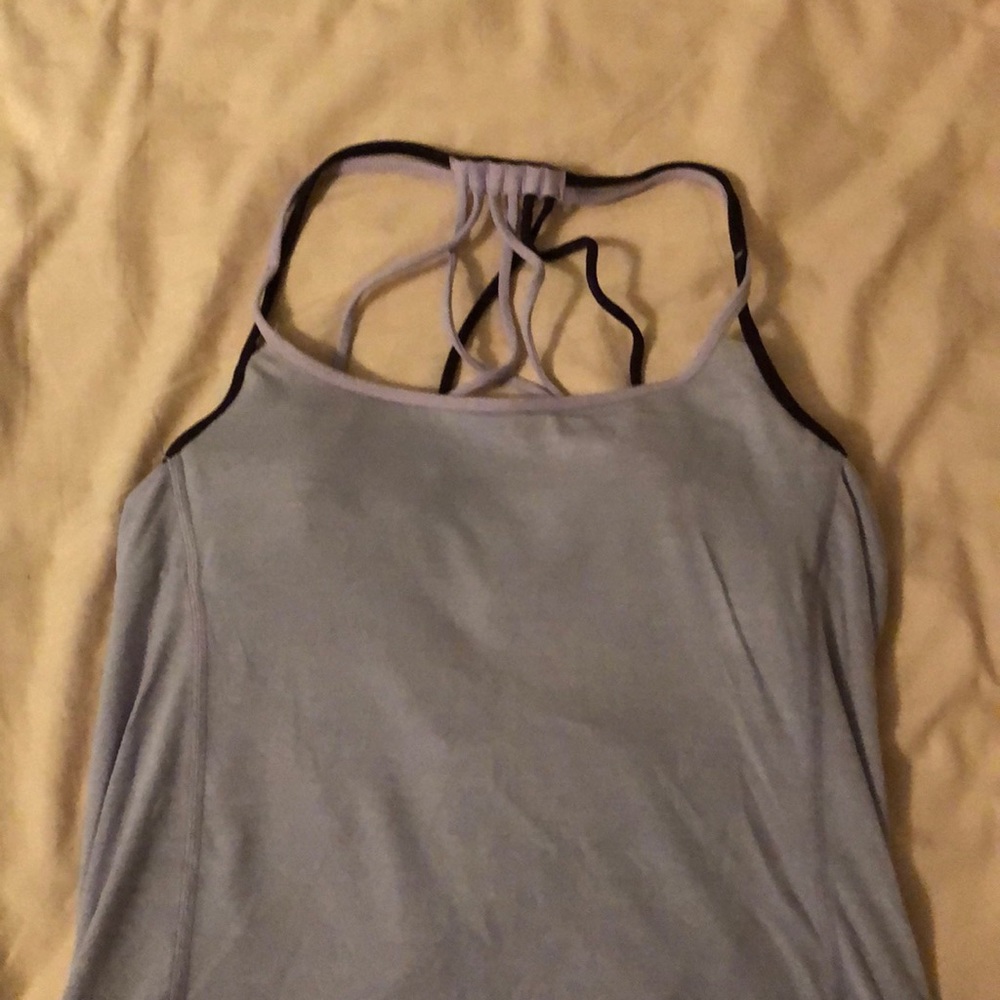 lulu lemon purple / lavender lighten up tank